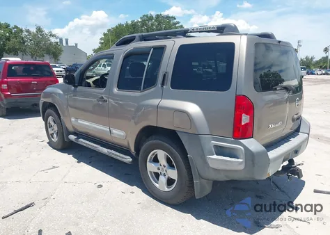 2005 Nissan Xterra Off Road/S/Se из США, поврежденный, VIN 5N1AN08W25C612622